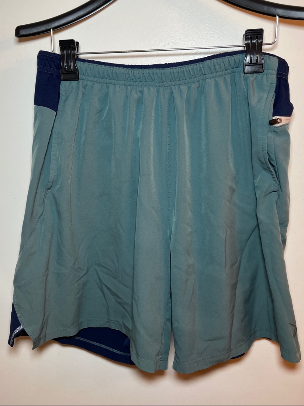 Old Navy Men's Teal and Navy Athletic or Swim Shorts